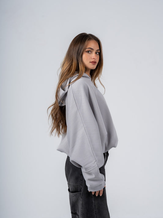 SILVER BAT HOODIE