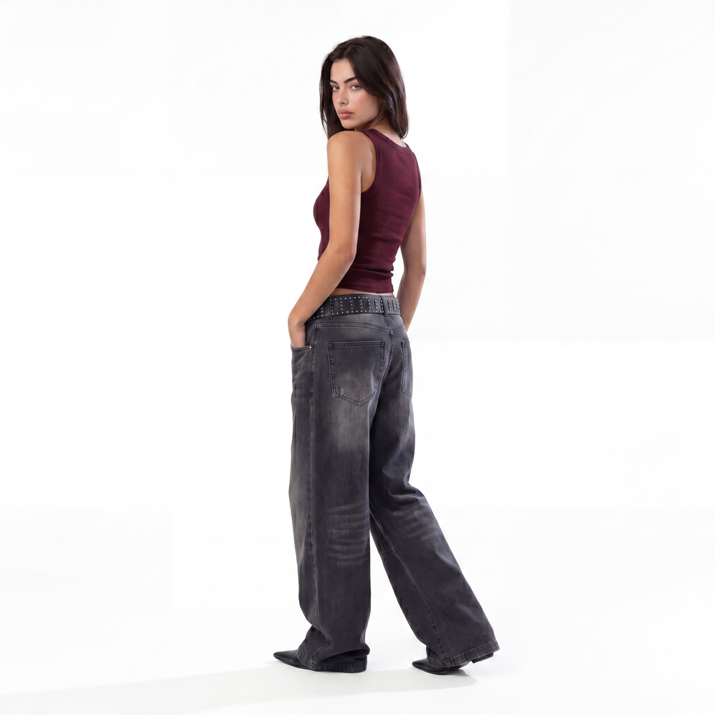 BURGUNDY TANK TOP