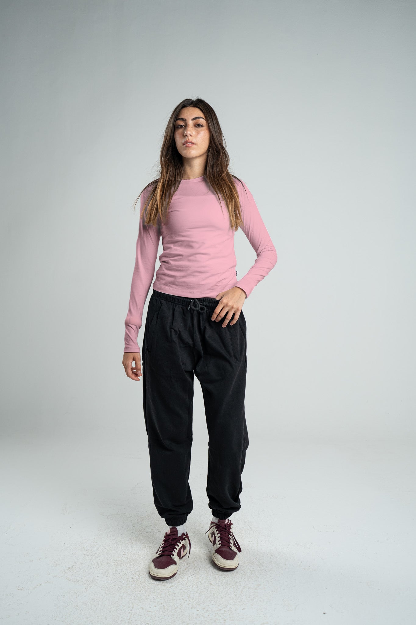 ROSE BABY LONG SLEEVE T-SHIRT