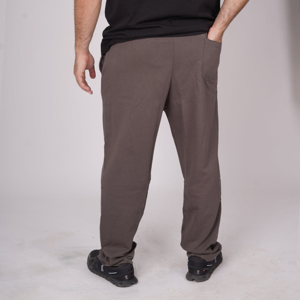 DARK GREY STRAIGHT LEG SWEATPANTS