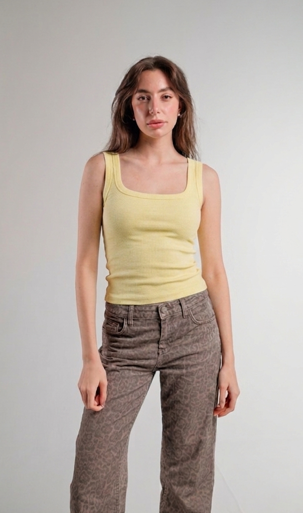 YELLOW TANK TOP