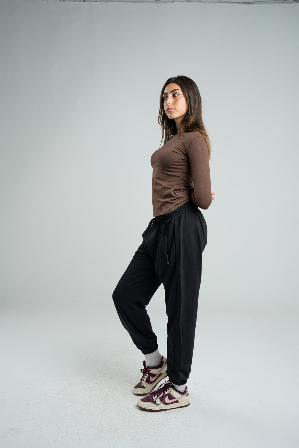 BROWN BABY LONG SLEEVE T-SHIRT