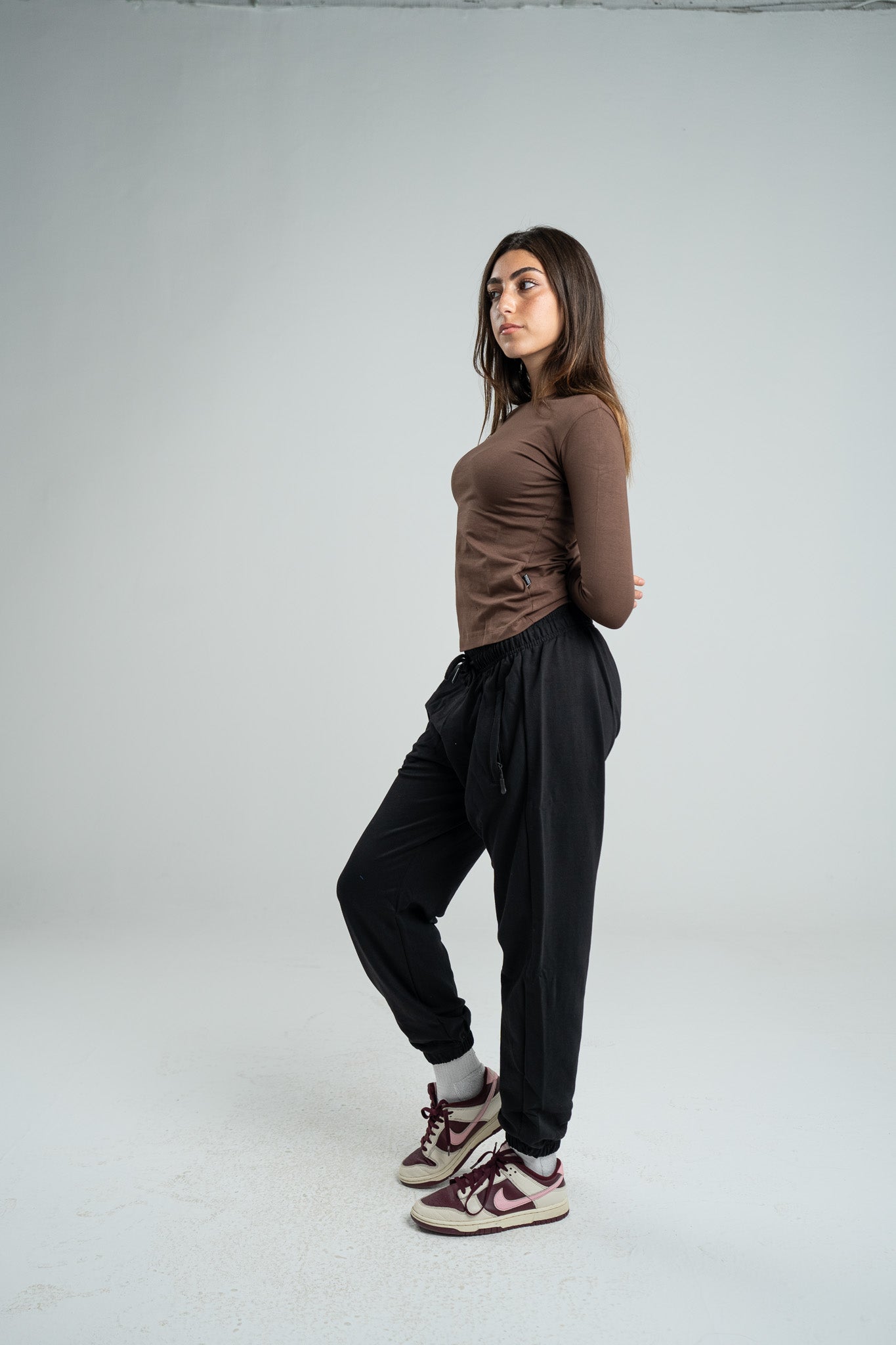 BROWN BABY LONG SLEEVE T-SHIRT