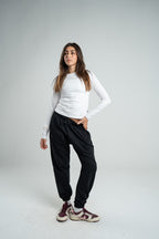 WHITE BABY LONG SLEEVE T-SHIRT