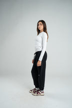 WHITE BABY LONG SLEEVE T-SHIRT