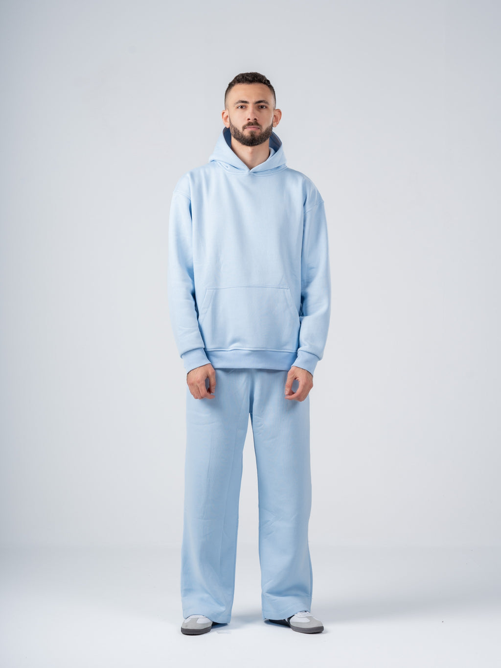BABY BLUE OVERSIZED HOODIE