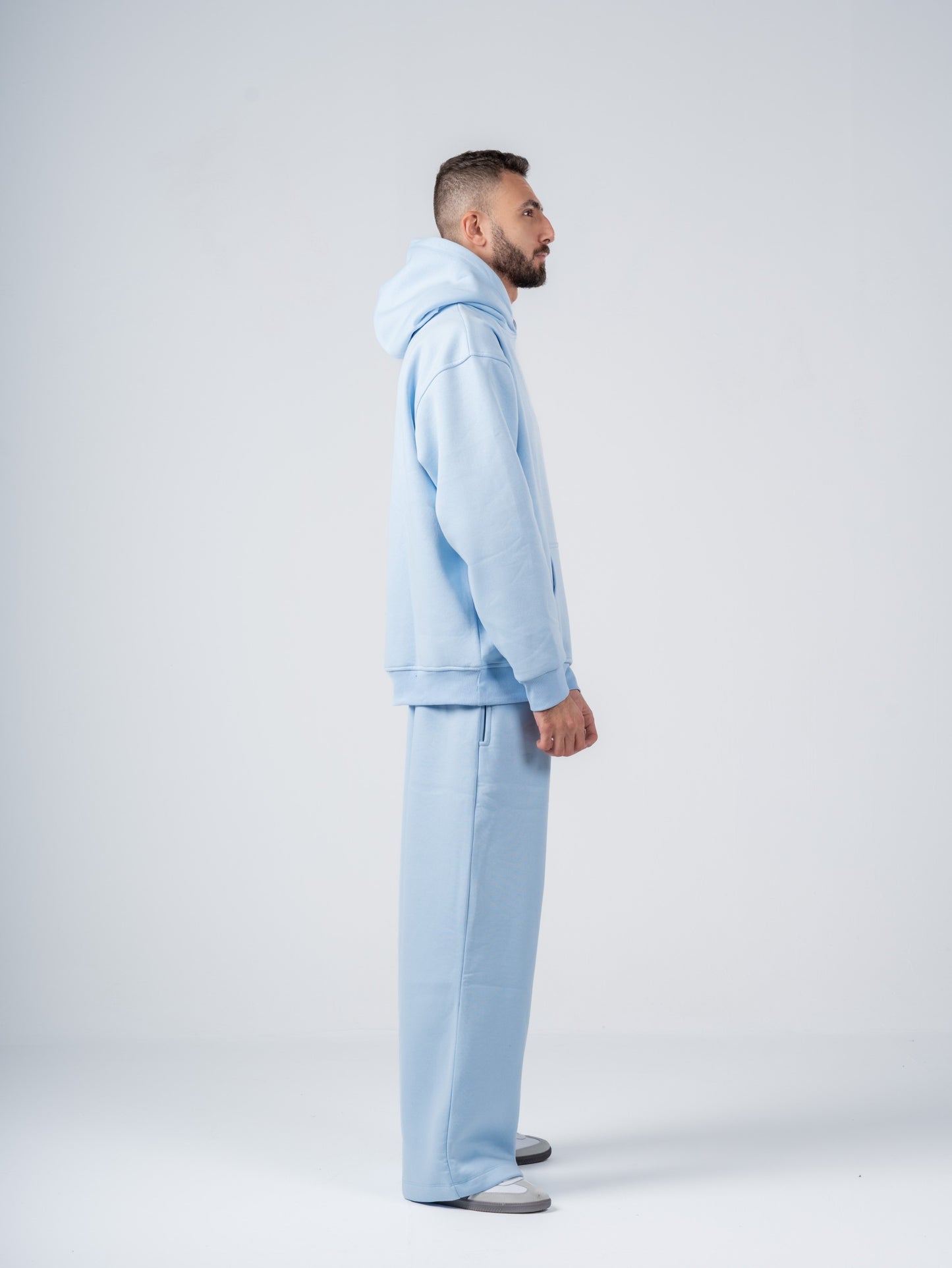 BABY BLUE OVERSIZED HOODIE