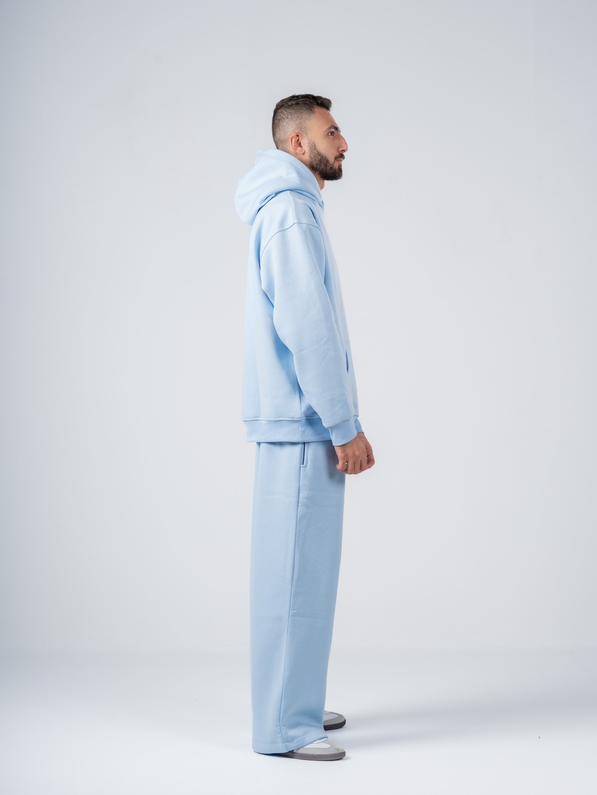 BABY BLUE OVERSIZED HOODIE