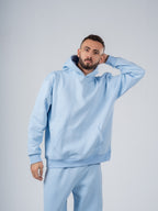 BABY BLUE MELTON SET