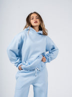 BABY BLUE OVERSIZED HOODIE