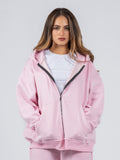 ROSE  ZIP UP HOODIE