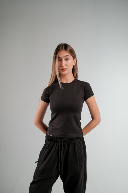 BLACK BABY T-SHIRT