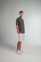 DARK GREY RELAXED FIT T-SHIRT HEAVY WEIGHT