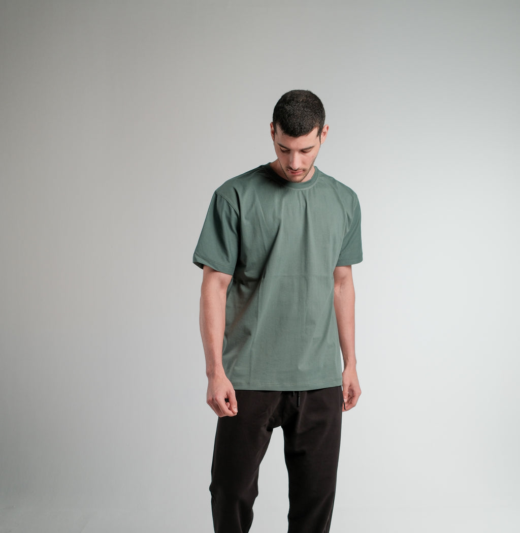 OLIVE REGULAR FIT T-SHIRT