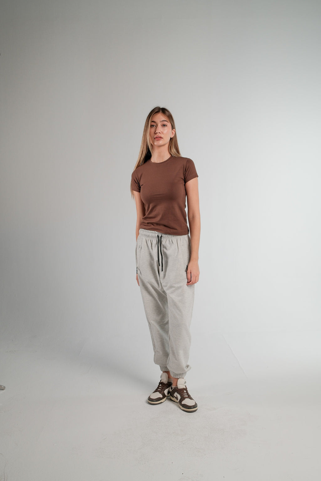 GREY JOGGER SWEATPANTS