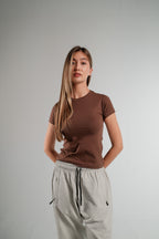 BROWN BABY T-SHIRT
