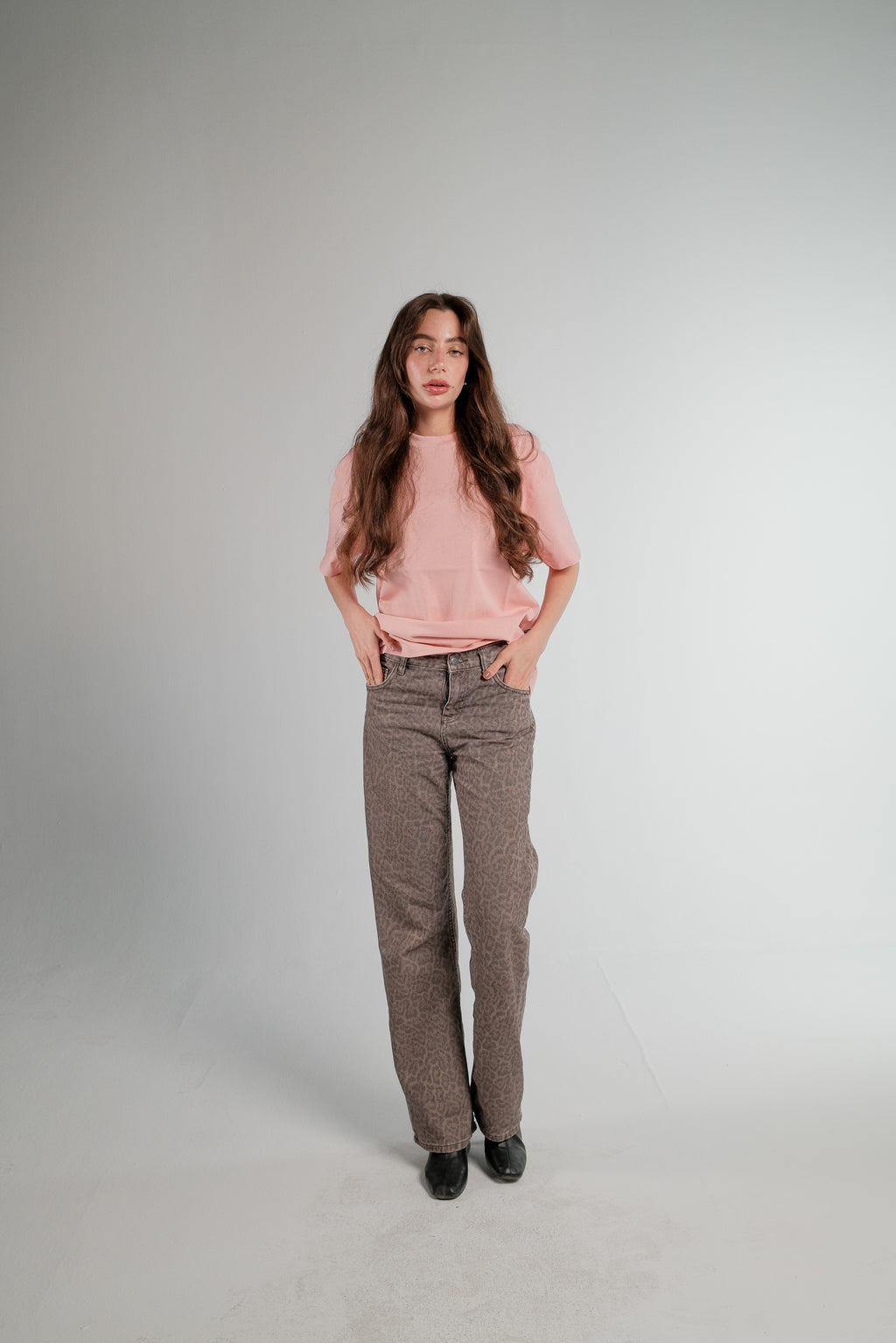 ROSE OVERSIZED T-SHIRT HEAVY WEIGHT