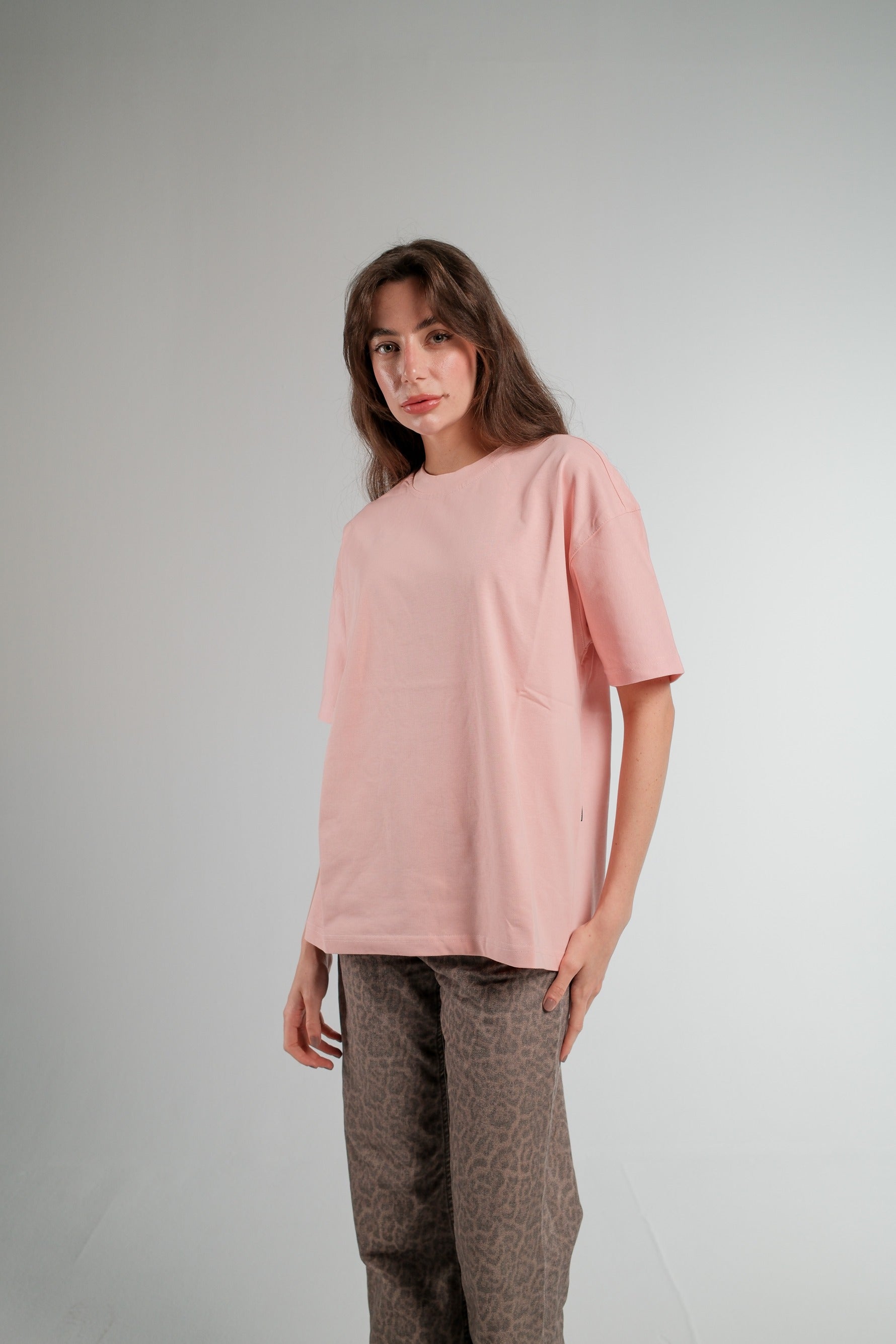 ROSE OVERSIZED T-SHIRT HEAVY WEIGHT