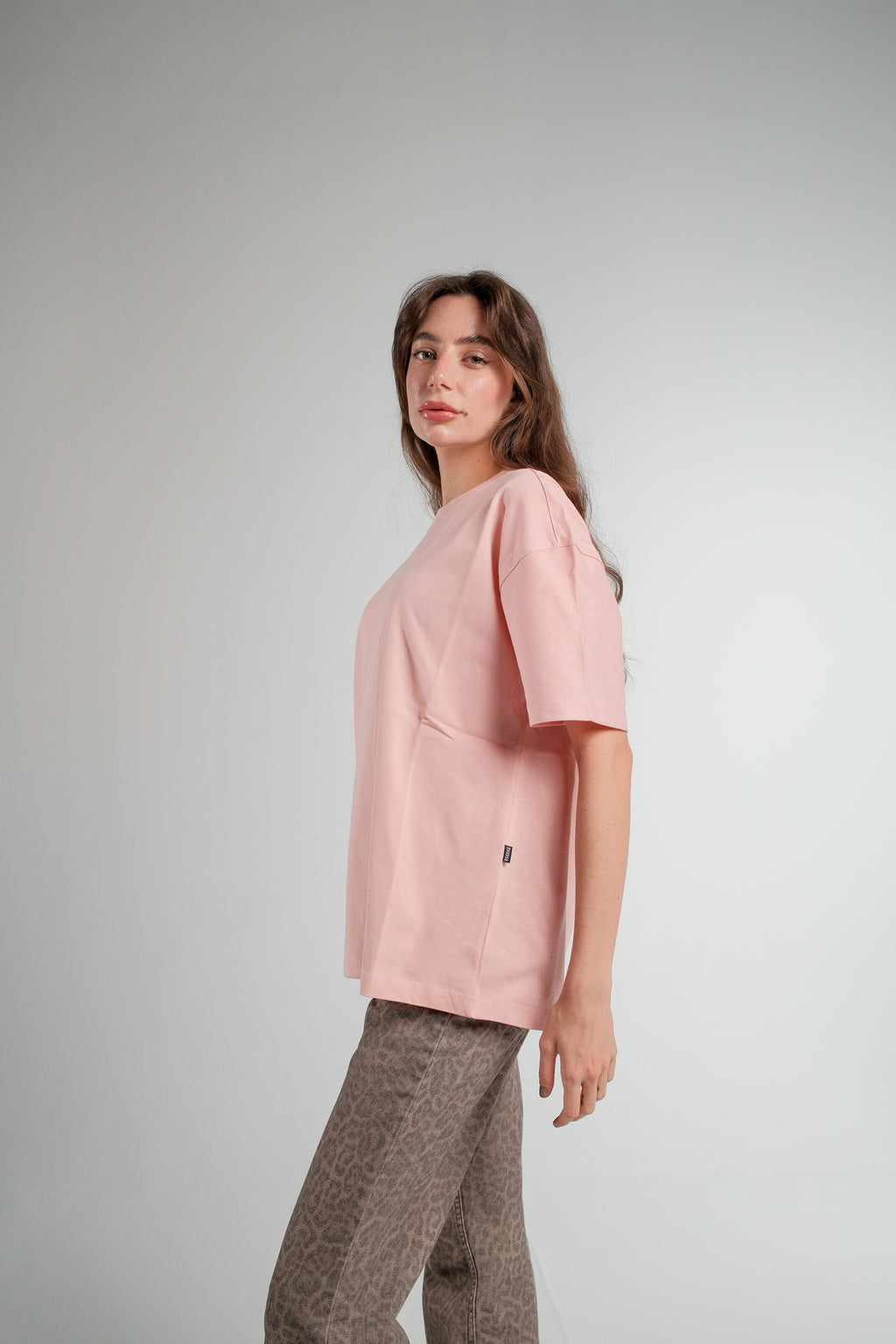 ROSE OVERSIZED T-SHIRT HEAVY WEIGHT