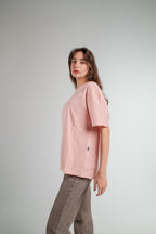 ROSE OVERSIZED T-SHIRT HEAVY WEIGHT