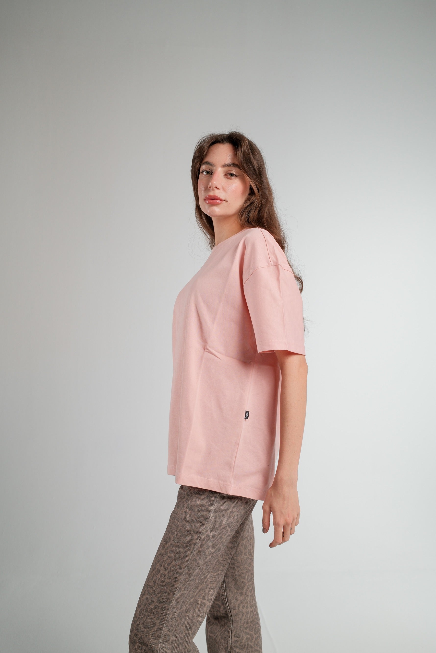ROSE OVERSIZED T-SHIRT HEAVY WEIGHT