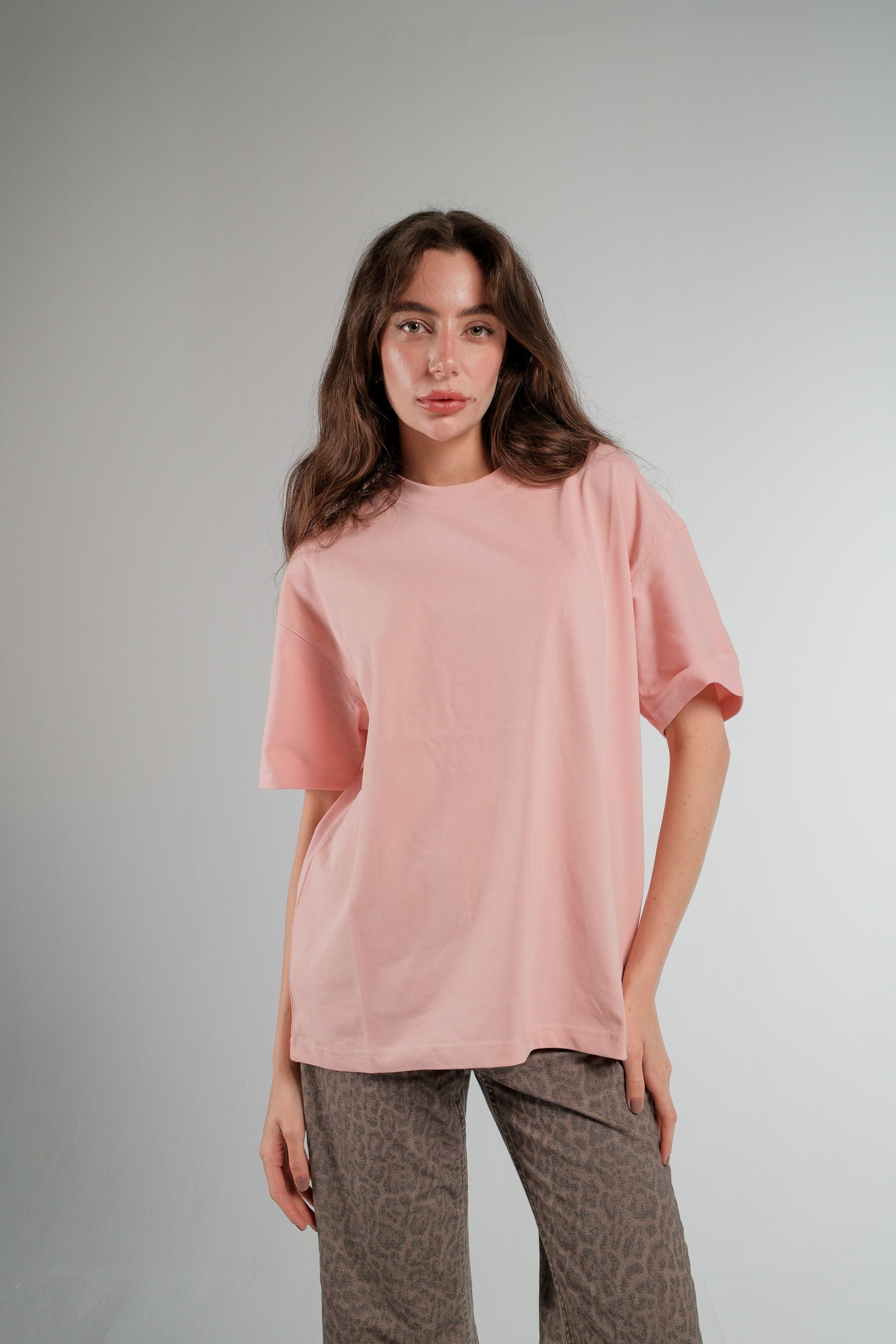 ROSE OVERSIZED T-SHIRT HEAVY WEIGHT