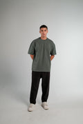OLIVE OVERSIZED T-SHIRT HEAVY WEIGHT
