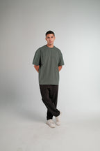 BLACK STRAIGHT LEG SWEATPANTS