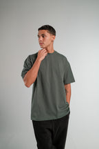 OLIVE OVERSIZED T-SHIRT HEAVY WEIGHT