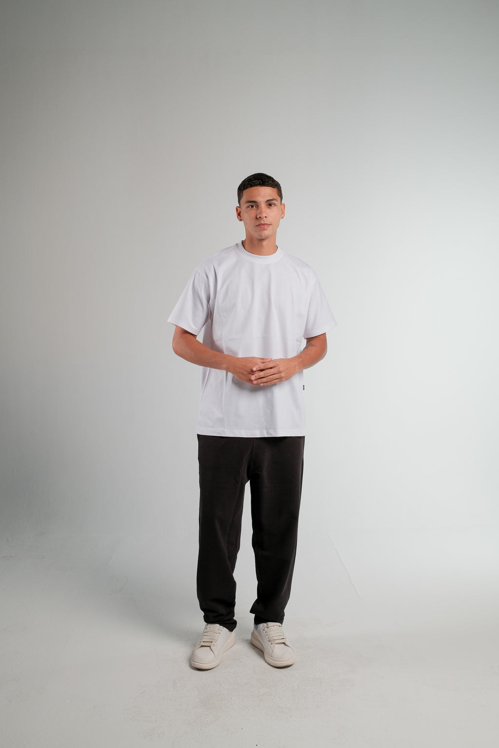 WHITE RELAXED FIT T-SHIRT HEAVY WEIGHT