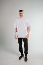 WHITE OVERSIZED T-SHIRT HEAVY WEIGHT