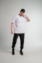 WHITE OVERSIZED T-SHIRT HEAVY WEIGHT