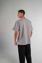 SILVER OVERSIZED T-SHIRT HEAVY WEIGHT