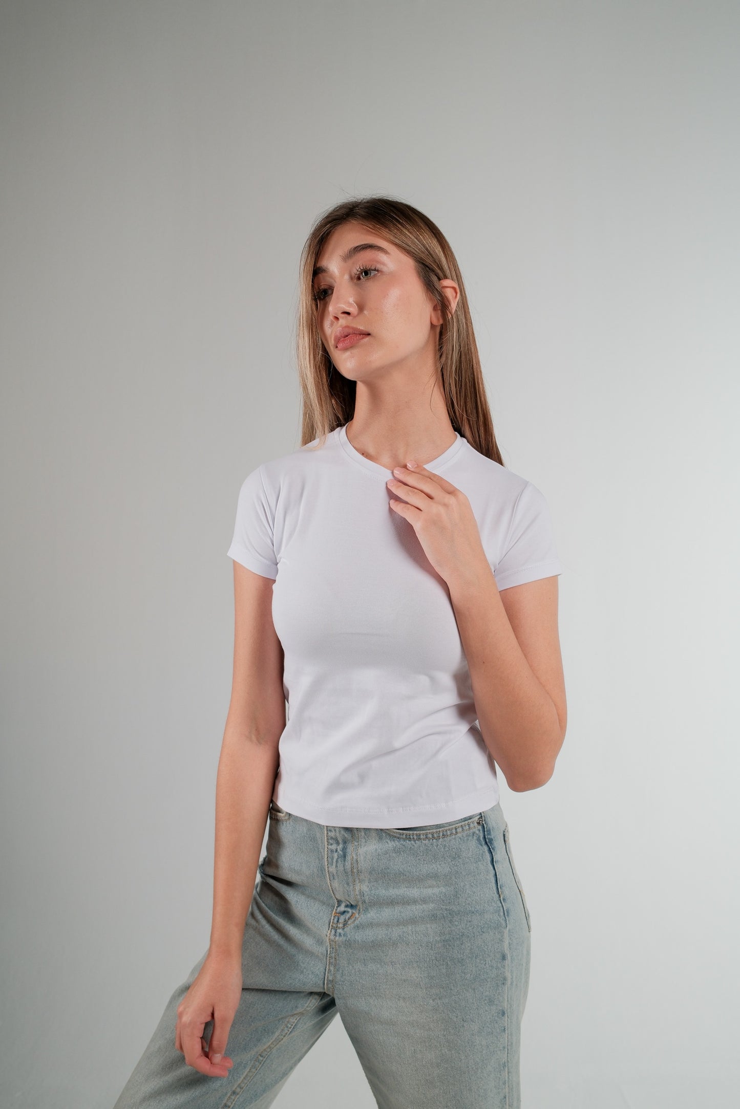 WHITE BABY T-SHIRT