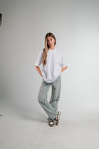 WHITE OVERSIZED T-SHIRT HEAVY WEIGHT
