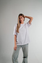 WHITE OVERSIZED T-SHIRT HEAVY WEIGHT