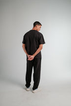 BLACK RELAXED FIT T-SHIRT HEAVY WEIGHT