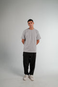 SILVER RELAXED FIT T-SHIRT HEAVY WEIGHT