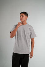 SILVER RELAXED FIT T-SHIRT HEAVY WEIGHT
