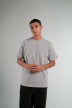 SILVER RELAXED FIT T-SHIRT HEAVY WEIGHT