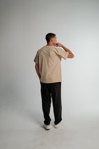 BEIGE REGULAR FIT T-SHIRT