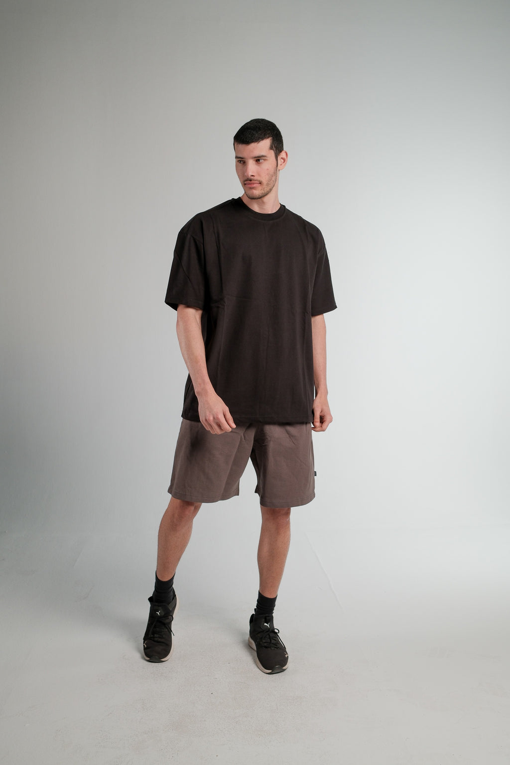 BLACK OVERSIZED T-SHIRT HEAVY WEIGHT