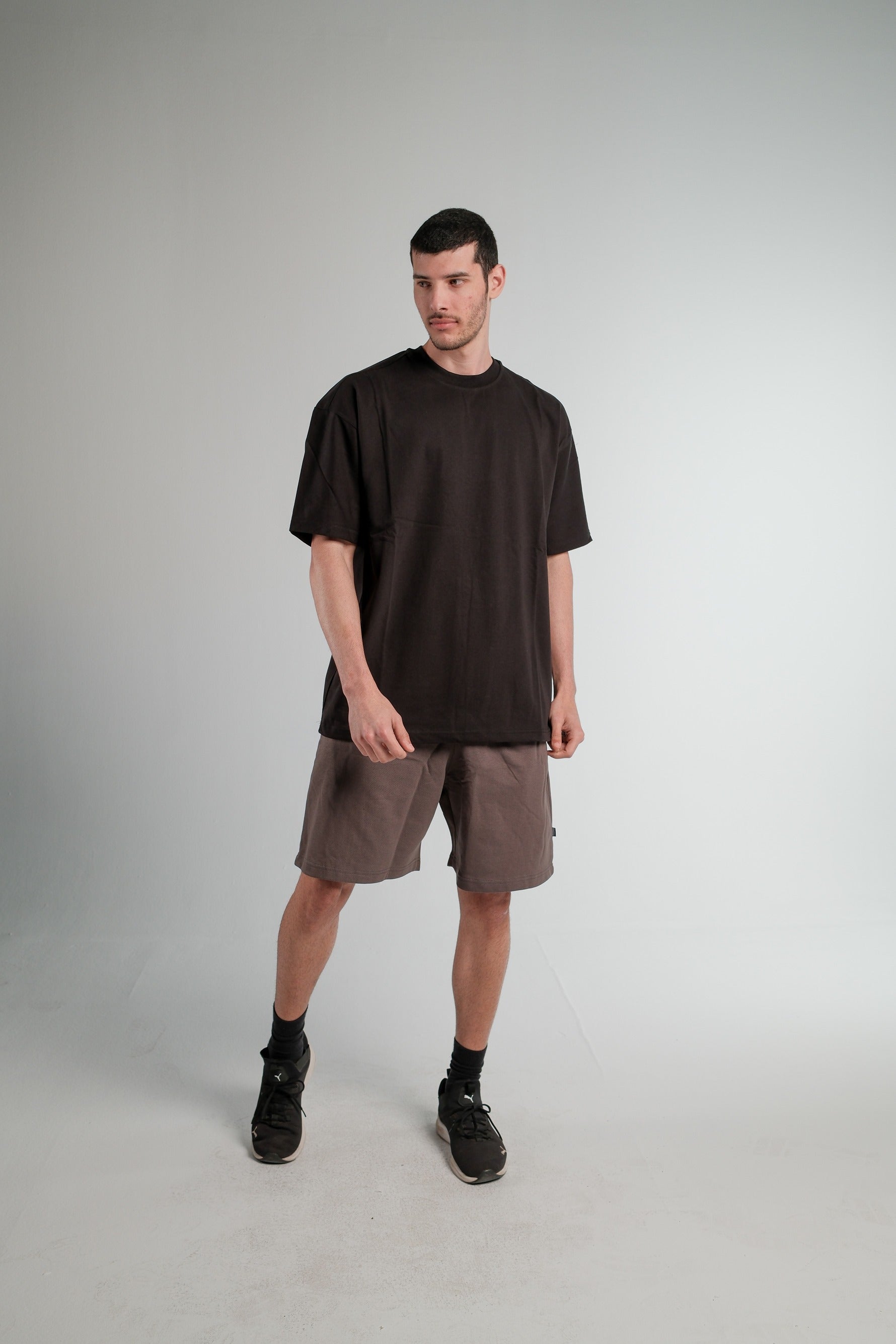 BLACK OVERSIZED T-SHIRT HEAVY WEIGHT