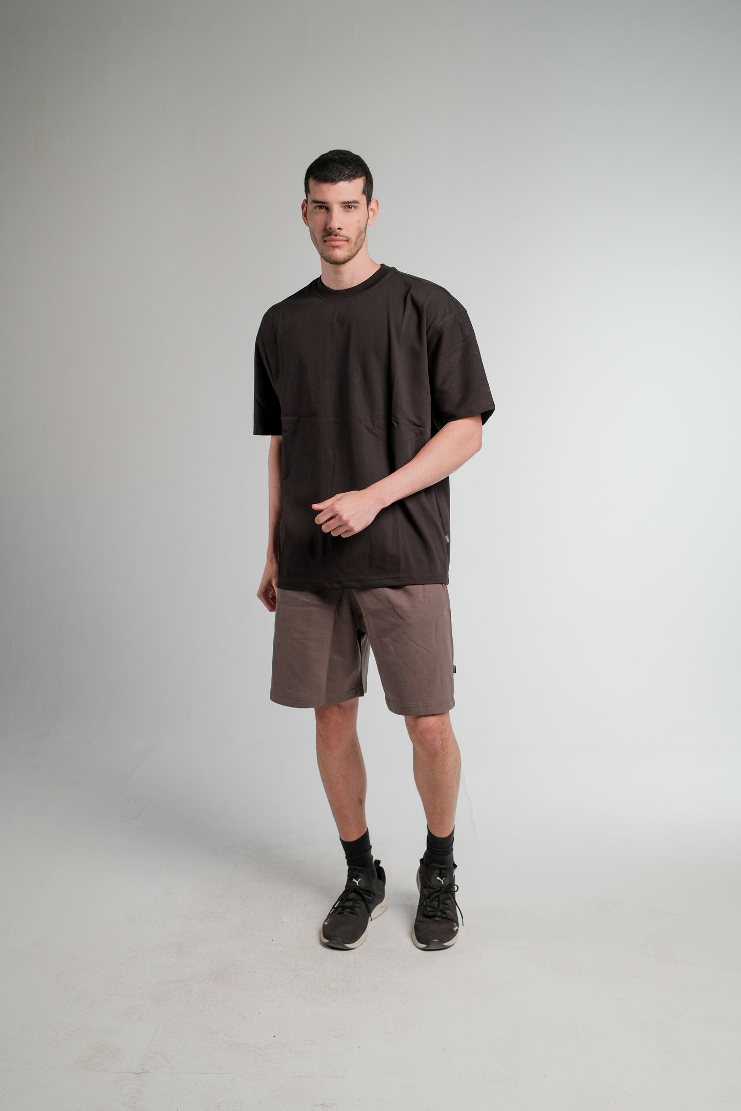BLACK OVERSIZED T-SHIRT HEAVY WEIGHT