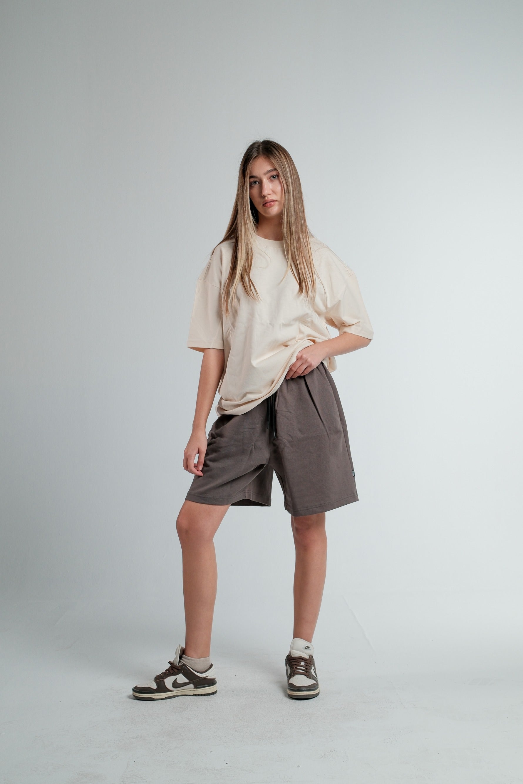 DARK GREY SWEATSHORT