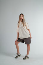 DARK GREY SWEATSHORT