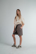 DARK GREY SWEATSHORT